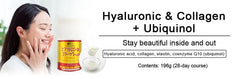 Hyaluron & Collagen + Ubiquinol Q10 Powder Can Type 2pcs Bundle Set