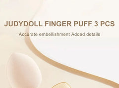 3 Pcs Finger Concealer Puff