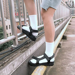 Set of 3 Pairs: Plain Ribbed Socks