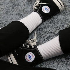 Set of 3 Pairs: Plain Ribbed Socks