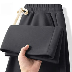 Drawstring Waist Loose Fit Sweatpants