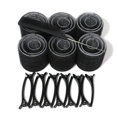 Set:  Hair Roller + Styling Hair Clip + Hair Comb + Bag
