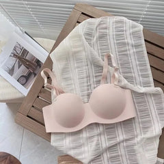 Plain Seamless Wireless Bra