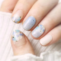 Hydrangea Blooms Nail Art Stickers