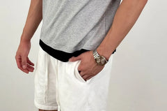 Crewneck Contrast Trim Tank Top
