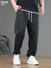 Drawstring Waist Tapered Jogger Pants