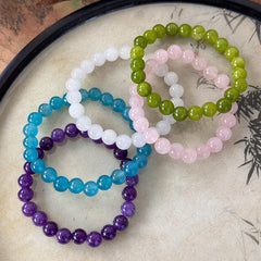 Gemstone Bead Bracelet