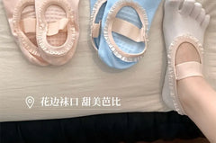 Frill Yoga Toe Socks / Set