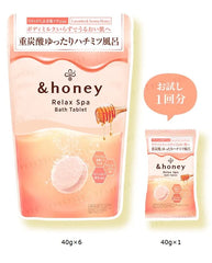 &honey Relax Spa Bath Tablet