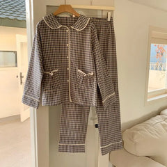 Plaid Pajama Set