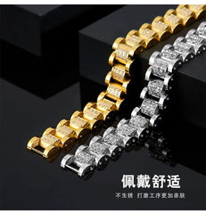 Rhinestone Watch Strap Bracelet