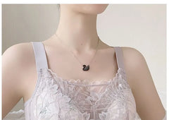 [90B - 105D]Plus Size Plain Lace Wireless Bra