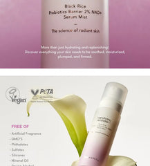 Black Rice Probiotics Barrier 2% NAD+ Serum Mist