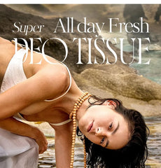 Super All Day Fresh Deo Tissue - 3 Types