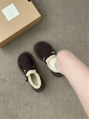 Hidden Wedge Platform Ankle Snow Boots