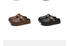 Platform Two Tone Mules