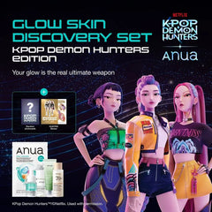 Kpop Demon Hunters Glow Skin Discovery Set