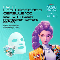 Kpop Demon Hunters PDRN Hyaluronic Acid Capsule 100 Serum Mask