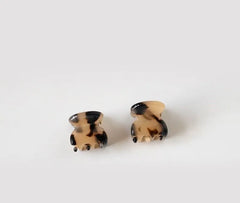 Set of 2: Acetate Mini Hair Claw