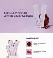 Aronia Vinegar Low Molecular Collagen