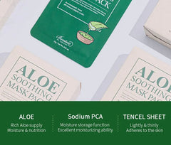 Aloe Soothing Mask Pack Set