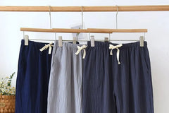 Mid Rise Plain Pajama Pants