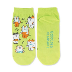 Dance Cat Low-Cut Socks