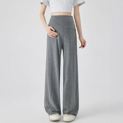 Maternity Plain Wide Leg Sweatpants