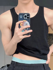 U-Neck Plain Tank Top