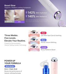 AGE-R Booster Pro Mini Plus Pink 2pcs Bundle Set