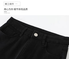 Mid Waist Bootcut Jeans