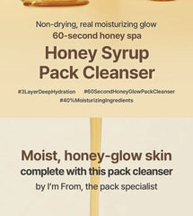 Honey Syrup Pack Cleanser 2pcs Bundle Set