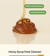 Honey Syrup Pack Cleanser 2pcs Bundle Set