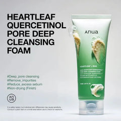 Heartleaf Quercetinol Pore Deep Cleansing Foam 2pcs Bundle Set