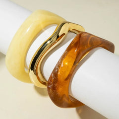 Thick Bangle Set
