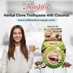 Herbal Clove Toothpaste with Coconut