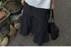 Short Sleeve Collared Ruffle Blouse