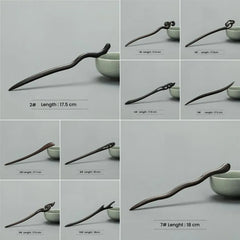 Wooden Hair Stick (Various Designs)