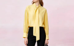 High-Waist Plain Side Slit Capri Pants