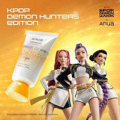 Kpop Demon Hunters Mineral Weightless Finish Sunscreen 2pcs Bundle Set