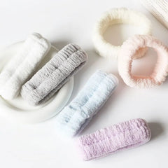 Plain Face Wash Headband