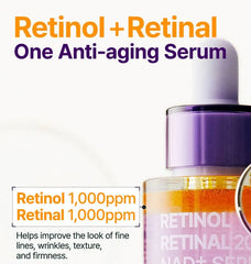 Retinol Retinal 2000 NAD+ Serum 2pcs Bundle Set