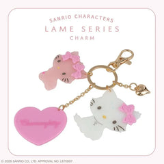Sanrio Characters Glitter Mirror Bag Charm Charmmy Kitty
