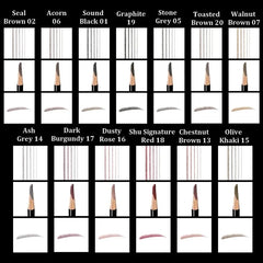 Hard 10 Eyebrow Pencil 2pcs Bundle Set