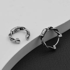 Twisted Hoop Earring / Ear Cuff