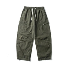 Details Straihgt-cut Loose Cargo Pants