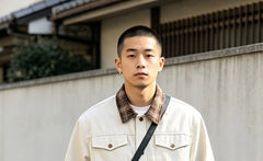 Patchwork Oversized Detroit Jacket