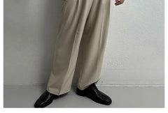 Long-Sleeve Plain Knit Polo Shirt