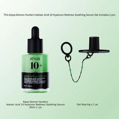 Kpop Demon Hunters Azelaic Acid 10 Hyaluron Redness Soothing Serum Set 2pcs Bundle Set