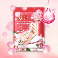 Rose Collagen Whitening Hand Mask